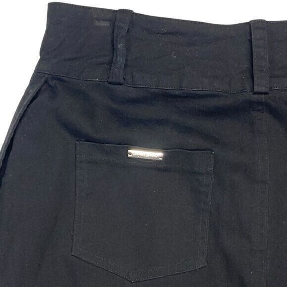 Maniere De Voir Black Straight Leg Pants - Picture 6 of 16